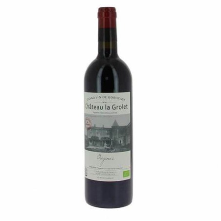 COTES DE BOURG CHATEAU LA GROLET BIO 75CL